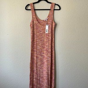 BB Dakota by Steve Madden Women's Ribbed Knit Slim Sleeveless Dress